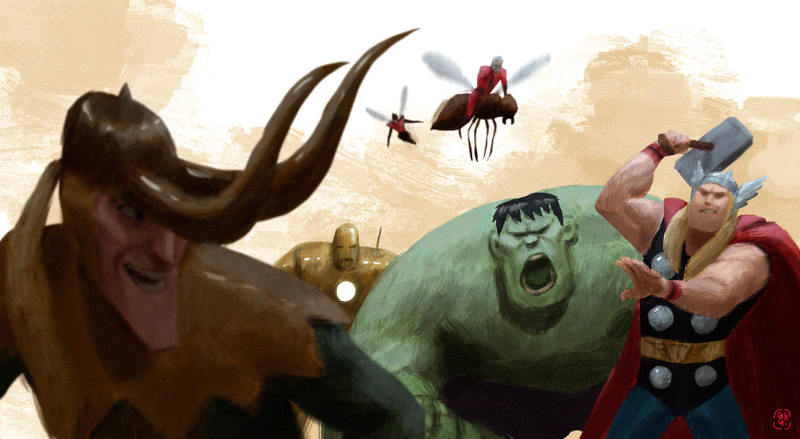 Illustration for article titled <Avengers, Assemble!>